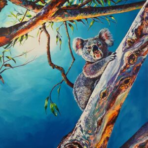 Koala 1 - Original Painting by Leanne Prussing