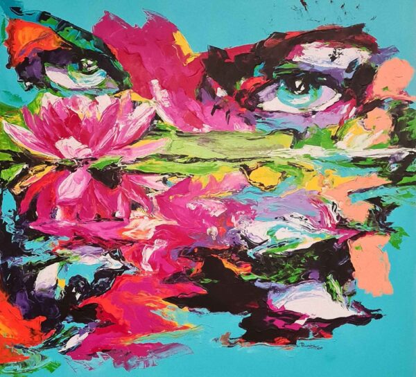 Reflection - Original Painting by Leanne Prussing