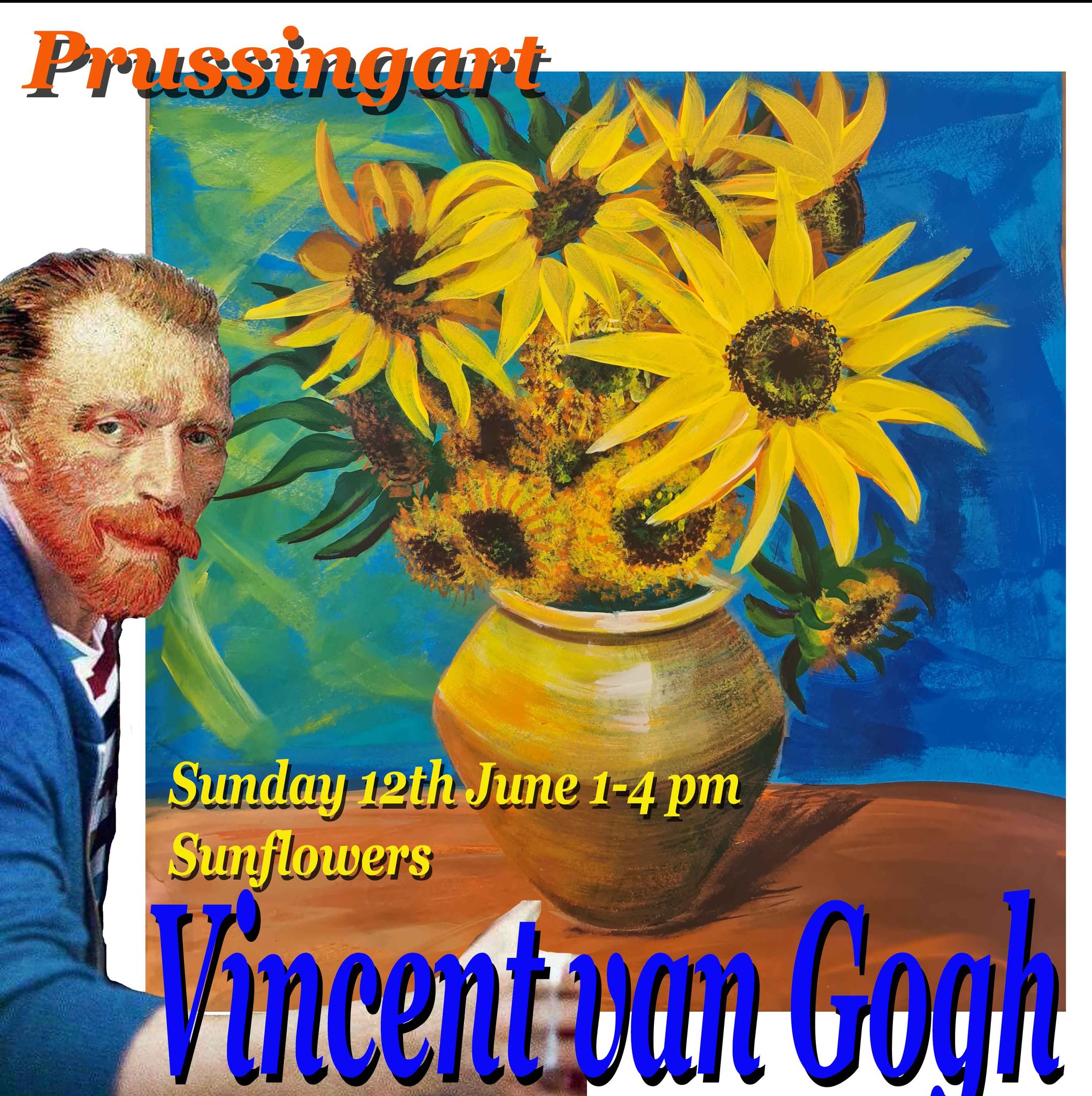 Vincent Van Gogh - Sunflowers June 22