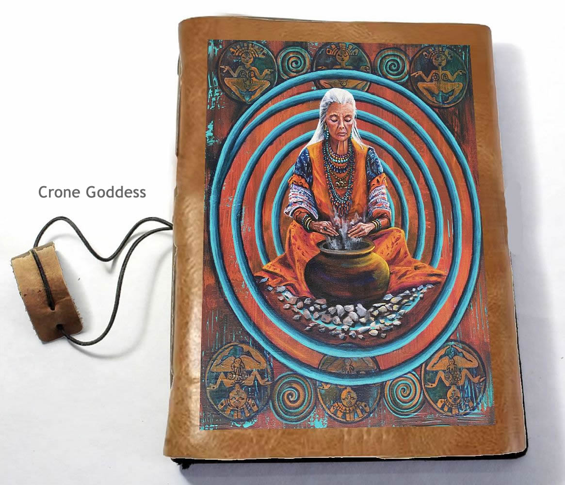Goddess Journal Crone's Cauldron
