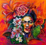 Frida 90x87cm