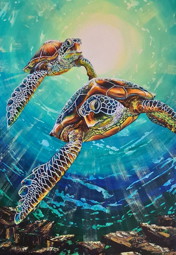 Pair of turtles