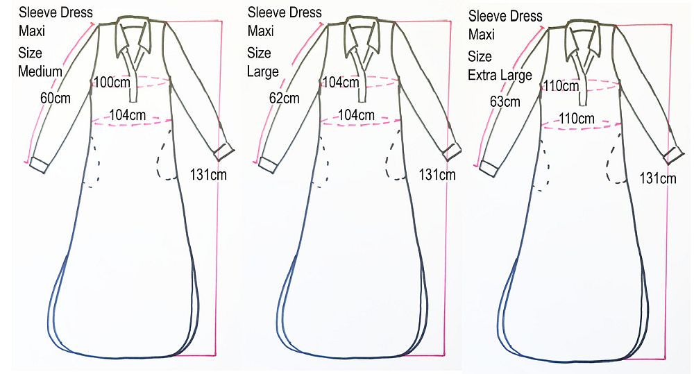 Size chart SDM