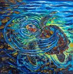 Surface Turtle 90x 87cm